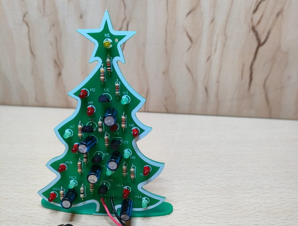 Weihnachtsbaum als Platine